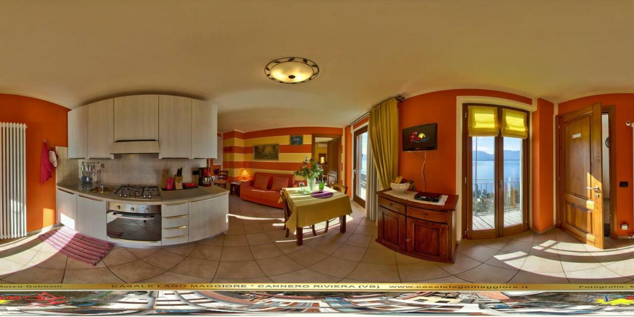 Casale Fe-Wo - Appartamenti Con Vista Lago Cannero Riviera Luaran gambar